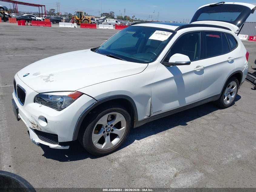 2013 BMW X1 VIN WBAVM1C56DVW45281 IAAI salvage auction — FRONT END, Salvage (California), sold $1,250 on 2026-07-30 (photo 2)