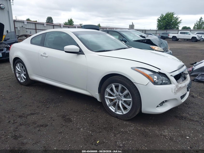 2012 Infiniti G VIN JN1CV6ELXCM472288 IAAI salvage auction — FRONT END, Bill Of Sale (Washington), sold $1,950 on 2026-07-16 (photo 1)