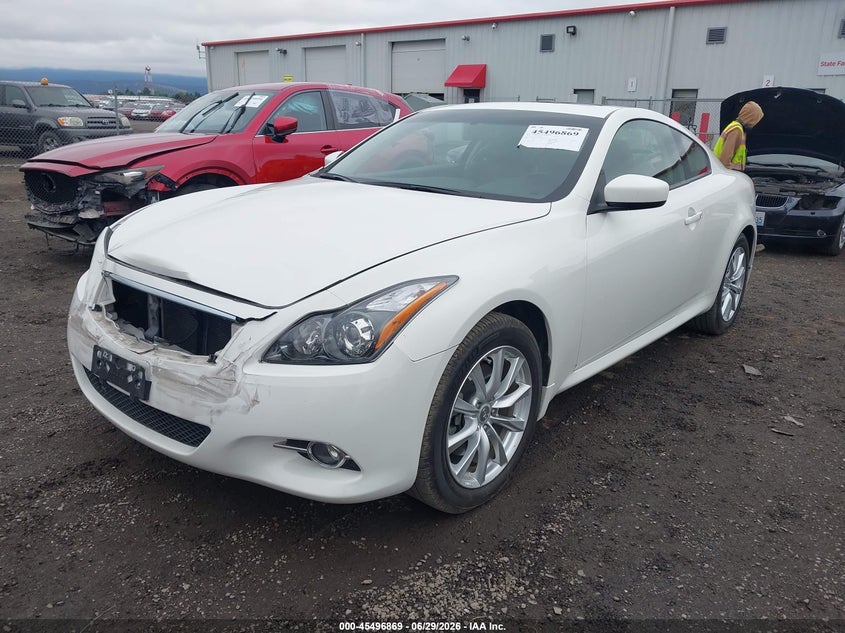 2012 Infiniti G VIN JN1CV6ELXCM472288 IAAI salvage auction — FRONT END, Bill Of Sale (Washington), sold $1,950 on 2026-07-16 (photo 2)