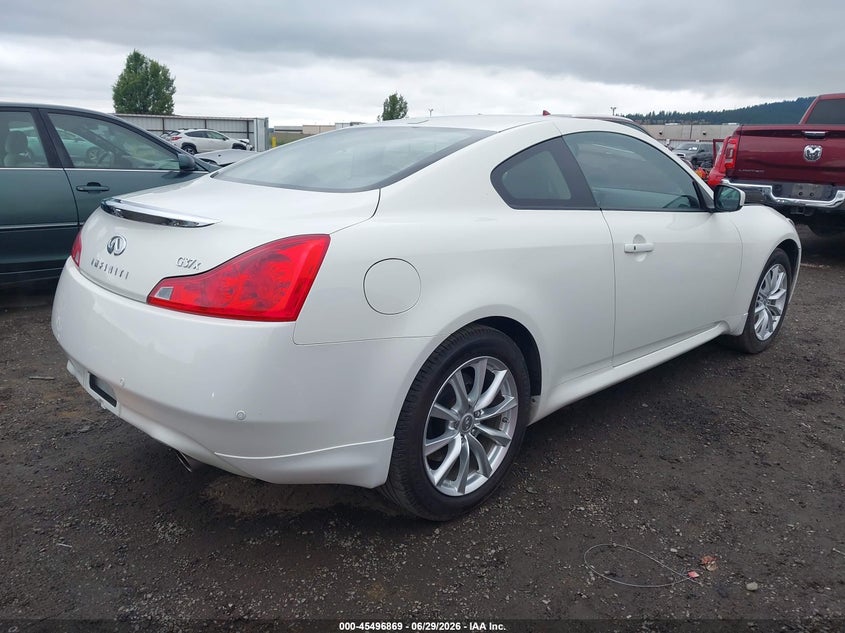 2012 Infiniti G VIN JN1CV6ELXCM472288 IAAI salvage auction — FRONT END, Bill Of Sale (Washington), sold $1,950 on 2026-07-16 (photo 4)