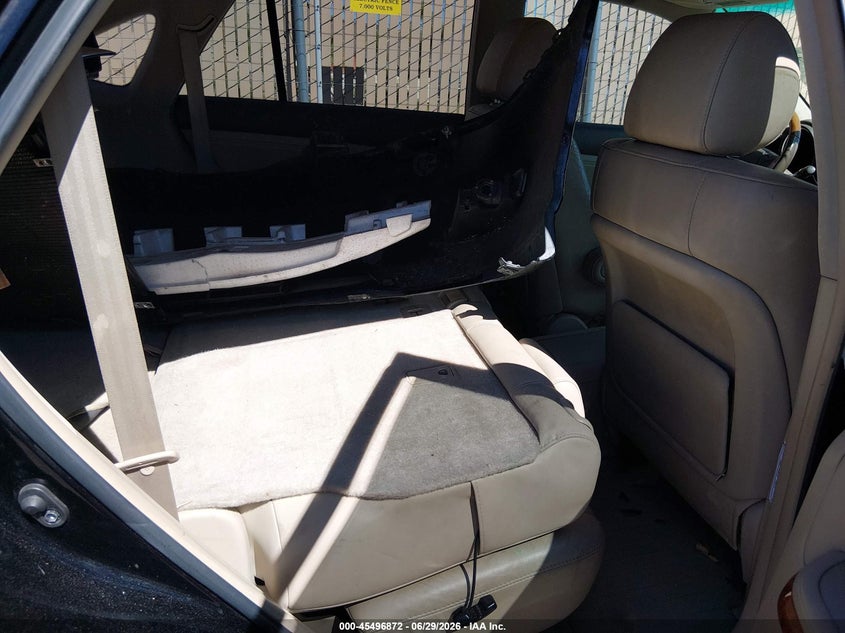 2009 Lexus Rx 350 VIN 2T2HK31U39C097760 IAAI salvage auction — NORMAL WEAR, Regular (Nevada), sold $425 on 2026-07-24 (photo 8)