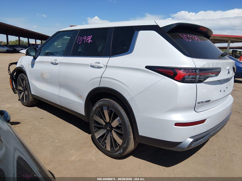 2026 Mitsubishi Outlander VIN JA4J3VAB0TZ044504 IAAI salvage auction — FRONT END, Enterprise Vehicles Salvage (Arizona), sold $8,000 on 2026-07-20 (photo 3)