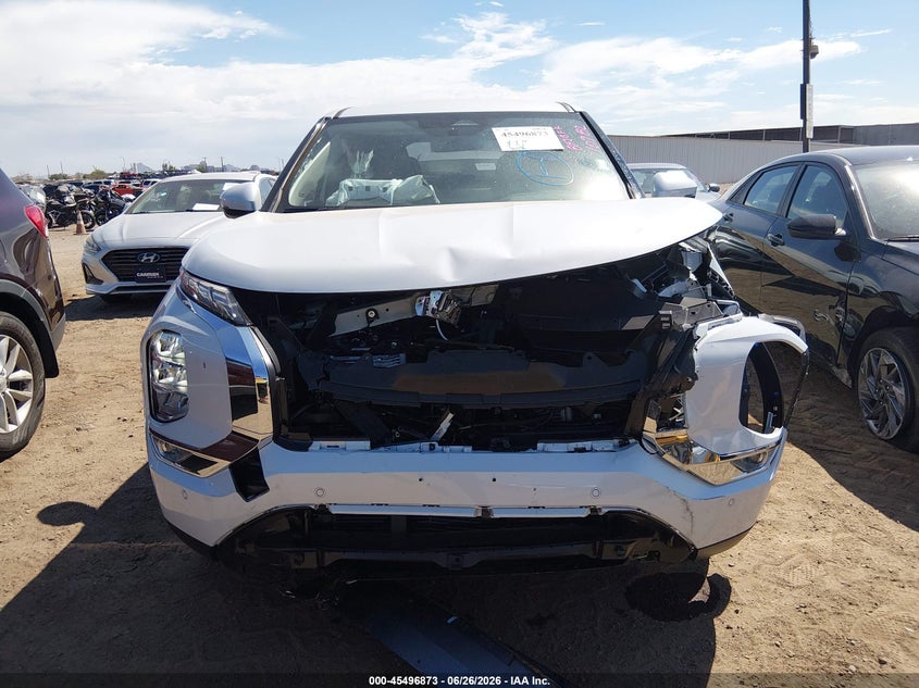 2026 Mitsubishi Outlander VIN JA4J3VAB0TZ044504 IAAI salvage auction — FRONT END, Enterprise Vehicles Salvage (Arizona), sold $6,600 on 2026-07-21 (photo 6)