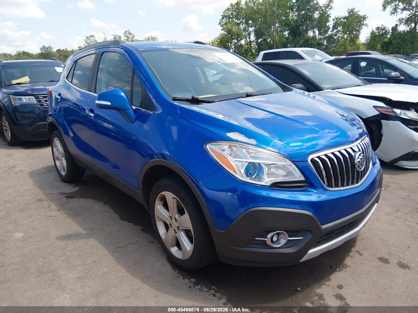 2016 Buick Encore VIN KL4CJFSB4GB535417 IAAI salvage auction — HAIL, Salvage (Ohio), sold $1,450 on 2026-07-10 (photo 1)