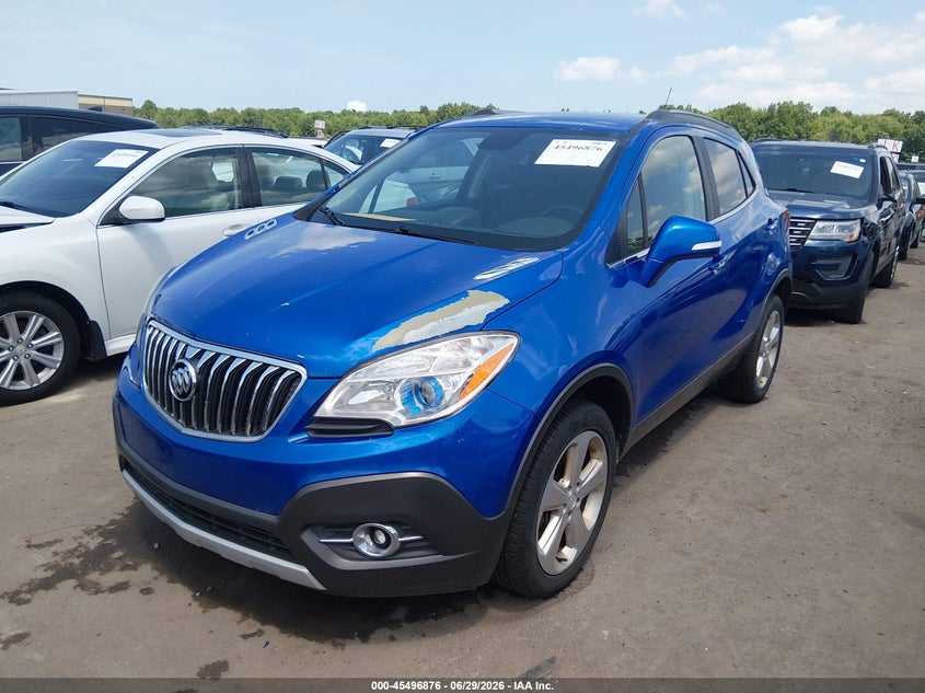2016 Buick Encore VIN KL4CJFSB4GB535417 IAAI salvage auction — HAIL, Salvage (Ohio), sold $1,450 on 2026-07-10 (photo 2)