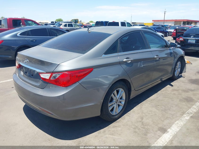 2012 Hyundai Sonata VIN 5NPEB4ACXCH494536 IAAI salvage auction — RIGHT FRONT, Salvage (Arizona), sold $525 on 2026-07-21 (photo 4)