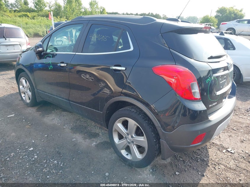 2016 Buick Encore VIN KL4CJHSB1GB683021 IAAI salvage auction — FRONT END, Mv-907A (New York), sold $1,050 on 2026-07-23 (photo 3)