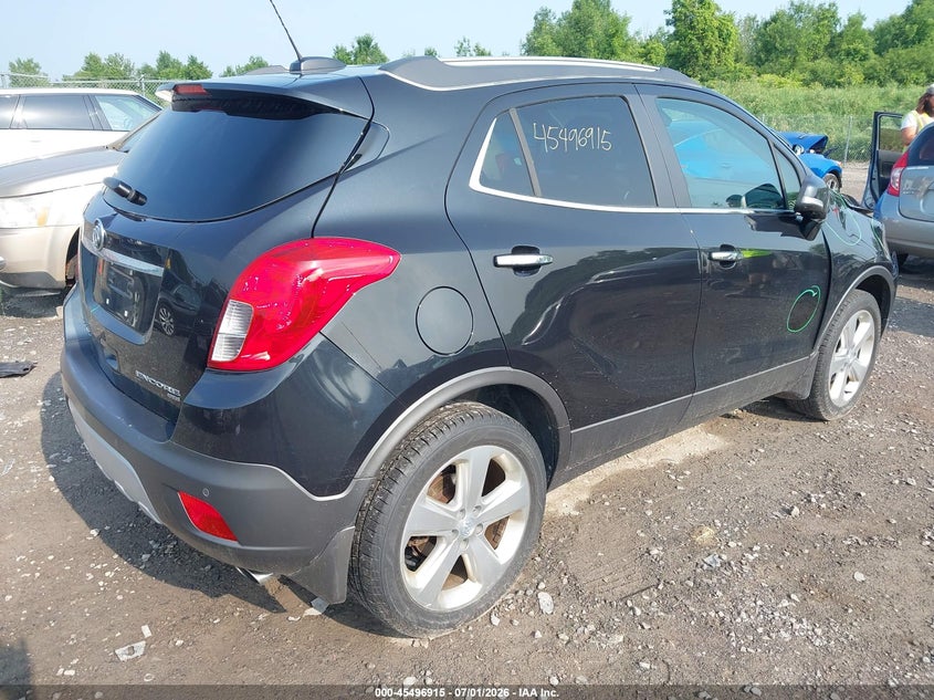 2016 Buick Encore VIN KL4CJHSB1GB683021 IAAI salvage auction — FRONT END, Mv-907A (New York), sold $1,050 on 2026-07-23 (photo 4)
