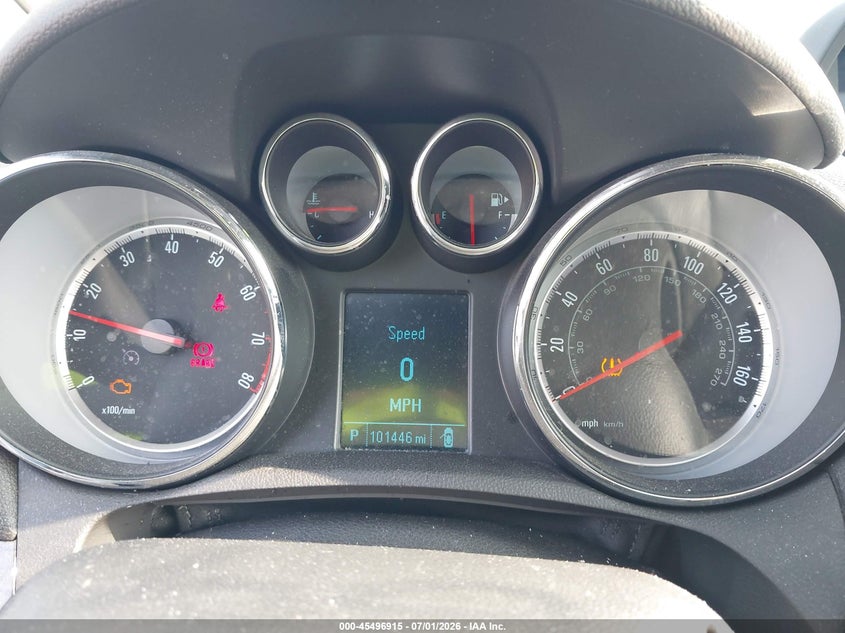 2016 Buick Encore VIN KL4CJHSB1GB683021 IAAI salvage auction — FRONT END, Mv-907A (New York), sold $1,050 on 2026-07-23 (photo 7)