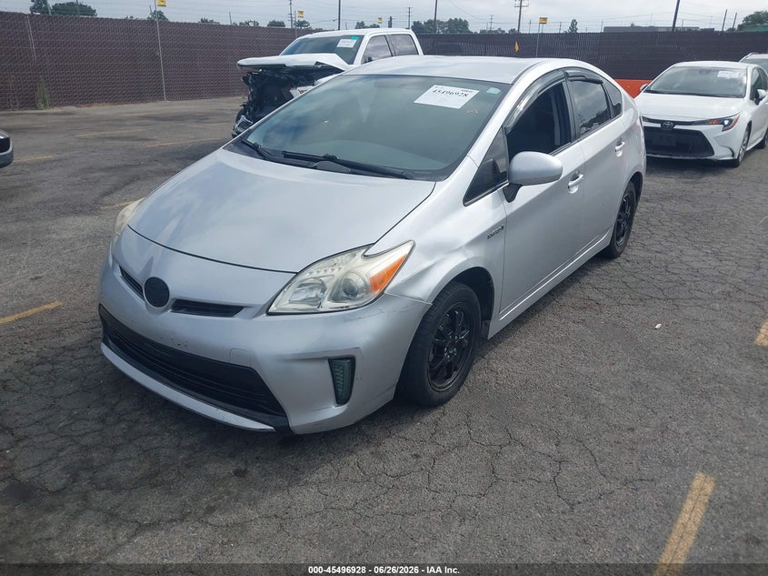 2015 Toyota Prius VIN JTDKN3DU9F0398598 IAAI salvage auction — LEFT FRONT, Salvage (California), sold $2,275 on 2026-07-13 (photo 2)