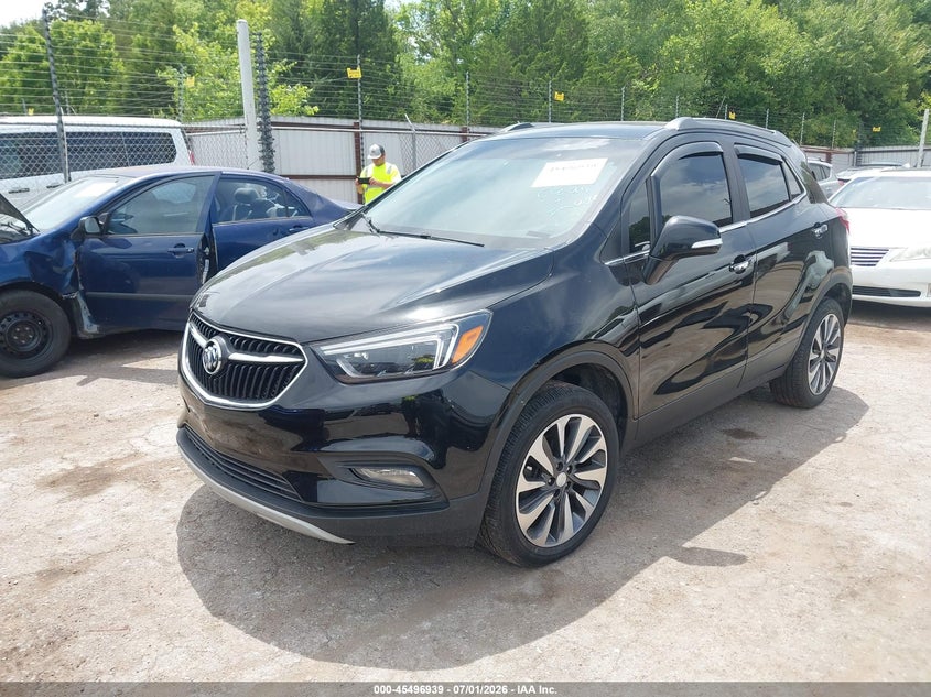 2020 Buick Encore VIN KL4CJGSBXLB048190 IAAI salvage auction — FRONT & REAR, Salvage (Oklahoma), sold $2,400 on 2026-07-23 (photo 2)