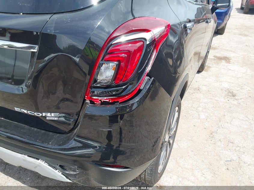 2020 Buick Encore VIN KL4CJGSBXLB048190 IAAI salvage auction — FRONT & REAR, Salvage (Oklahoma), sold $2,400 on 2026-07-23 (photo 6)