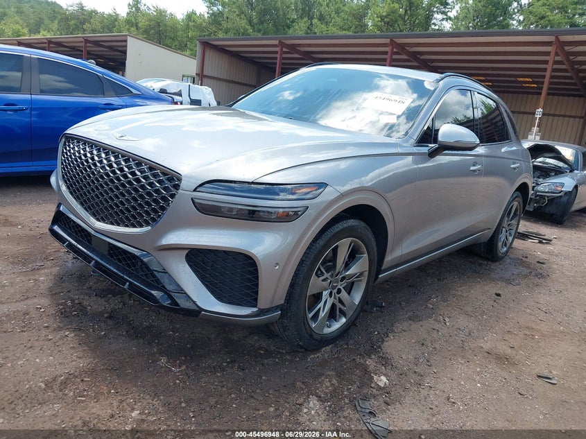 2022 Genesis Gv70 VIN KMUMCDTC5NU012194 IAAI salvage auction — RIGHT SIDE, Wait Title, sold $25 on 2026-09-02 (photo 2)