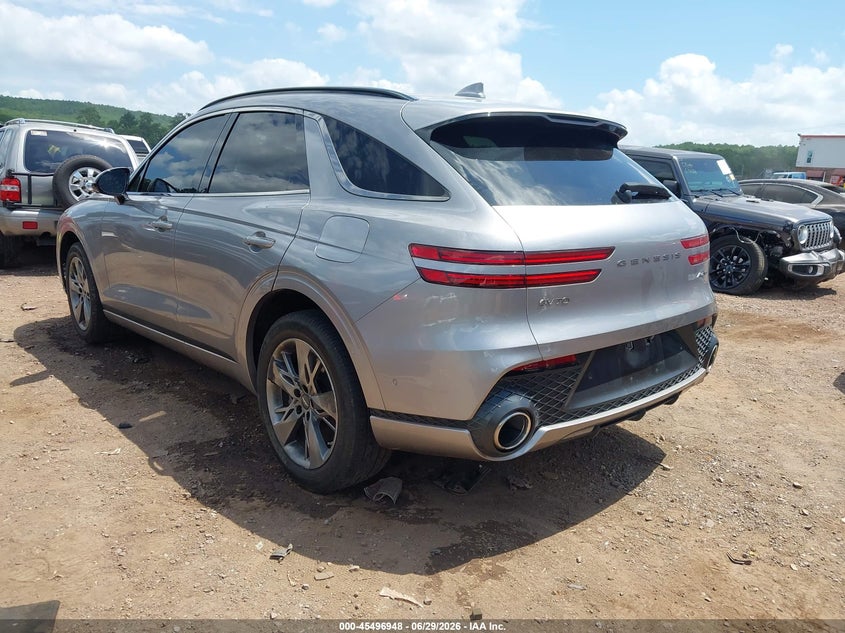 2022 Genesis Gv70 VIN KMUMCDTC5NU012194 IAAI salvage auction — RIGHT SIDE, Wait Title, sold $25 on 2026-09-02 (photo 3)
