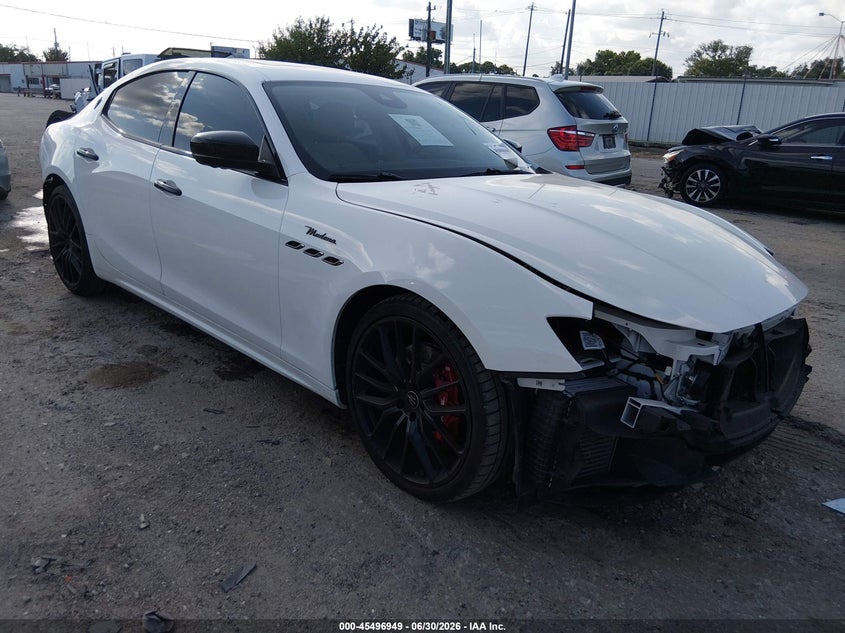 2022 Maserati Ghibli VIN ZAM57YSM6N1385660 IAAI salvage auction — FRONT END, Salvage Title, sold $9,000 on 2026-08-30 (photo 1)