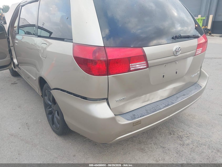 2005 Toyota Sienna VIN 5TDZA23C05S333812 IAAI salvage auction — REAR END, Clear (Indiana), sold $750 on 2026-07-31 (photo 6)