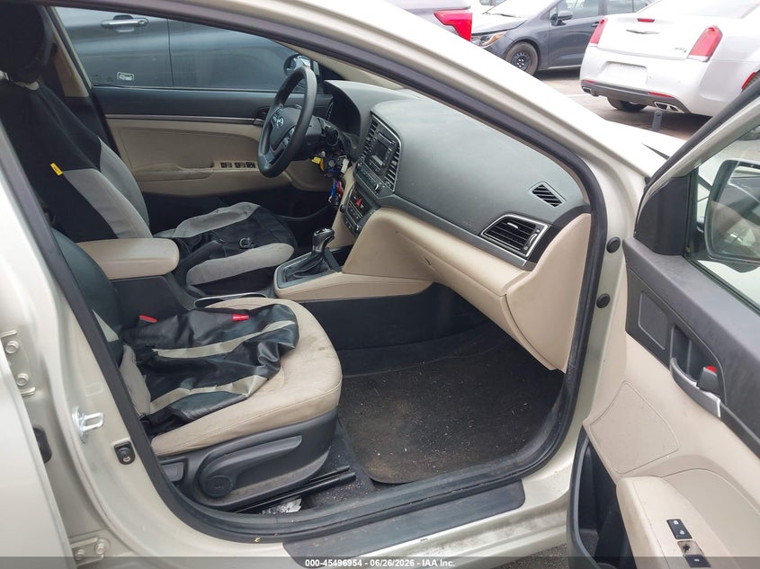 2017 Hyundai Elantra VIN KMHD74LF5HU082098 IAAI salvage auction — NORMAL WEAR, Clear (North Carolina), sold $925 on 2026-07-23 (photo 5)