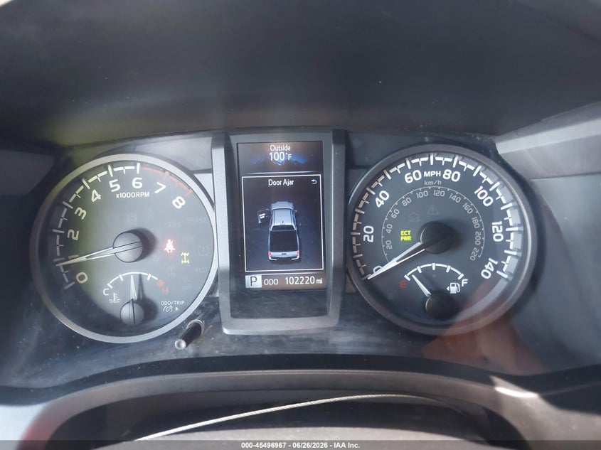 2019 Toyota Tacoma VIN 3TMCZ5AN4KM195708 IAAI salvage auction — RIGHT FRONT, Salvage (Arizona), sold $12,700 on 2026-08-01 (photo 7)