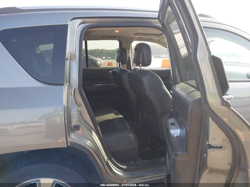 2014 Jeep Compass VIN 1C4NJDEB8ED632829 IAAI salvage auction — REAR END, Clear (Indiana), sold $1,050 on 2026-07-25 (photo 8)
