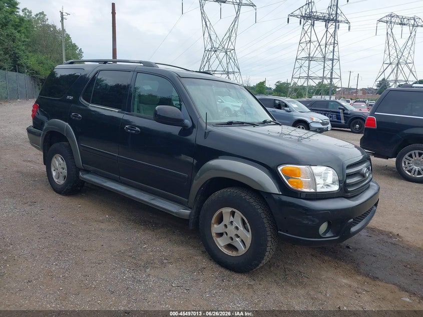 2004 Toyota Sequoia VIN 5TDBT44A34S232573 IAAI salvage auction — NORMAL WEAR, Clear (Pennsylvania), sold $700 on 2026-07-10 (photo 1)