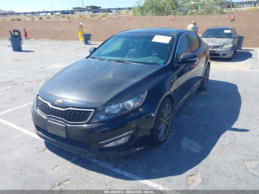 2013 Kia Optima VIN 5XXGR4A65DG088286 IAAI salvage auction — NORMAL WEAR, Clear - Dealer Only (California), sold $650 on 2026-07-08 (photo 2)