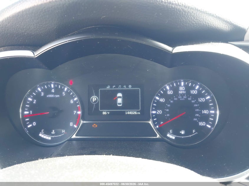 2015 Kia Optima VIN 5XXGR4A63FG404335 IAAI salvage auction — NORMAL WEAR, Original (Texas), sold $1,900 on 2026-07-21 (photo 7)