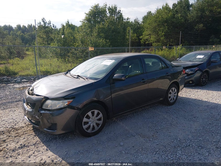 2009 Toyota Corolla VIN JTDBL40E399044683 IAAI salvage auction — FRONT END, Salvage (Alabama), sold $825 on 2026-07-29 (photo 2)