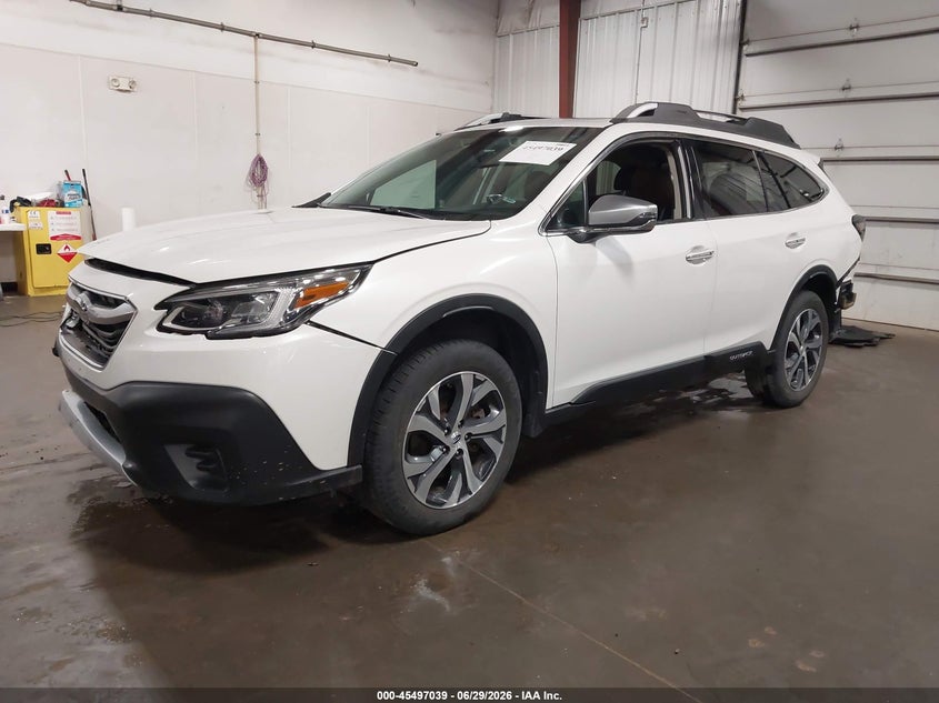 2022 Subaru Outback VIN 4S4BTAPC0N3164212 IAAI salvage auction — FRONT & REAR, Salvage Title, sold $6,100 on 2026-08-03 (photo 2)