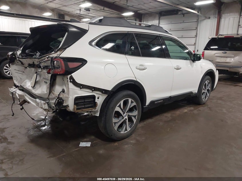 2022 Subaru Outback VIN 4S4BTAPC0N3164212 IAAI salvage auction — FRONT & REAR, Salvage Title, sold $6,100 on 2026-08-03 (photo 4)