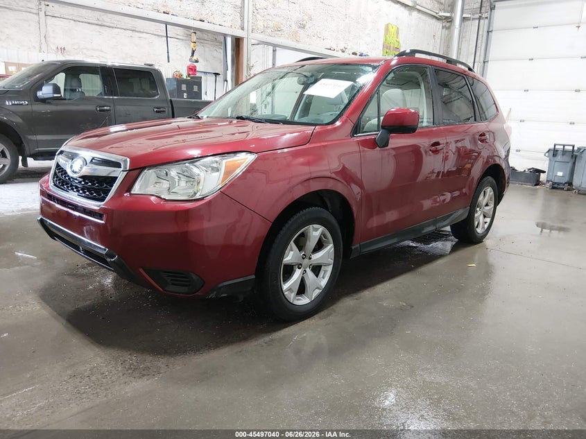 2015 Subaru Forester VIN JF2SJADC5FH576677 IAAI salvage auction — REAR END, Bill Of Sale (Alaska), sold $4,150 on 2026-07-18 (photo 2)