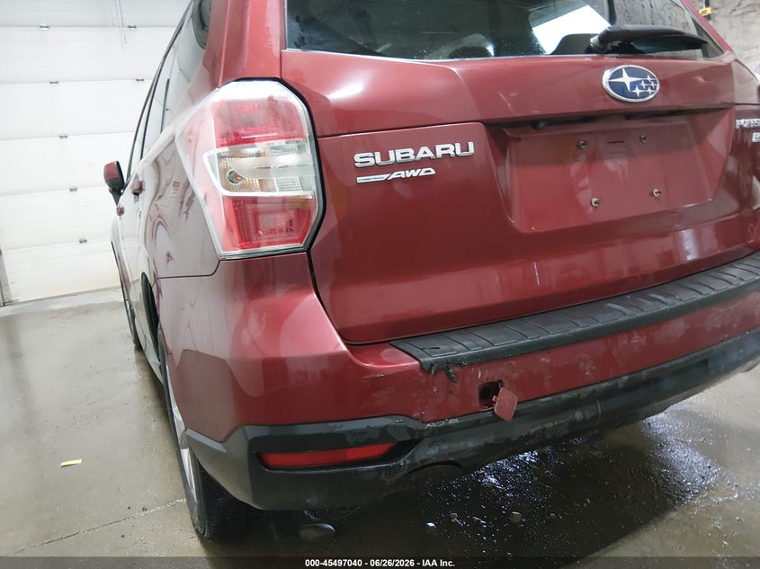 2015 Subaru Forester VIN JF2SJADC5FH576677 IAAI salvage auction — REAR END, Bill Of Sale (Alaska), sold $4,150 on 2026-07-18 (photo 6)