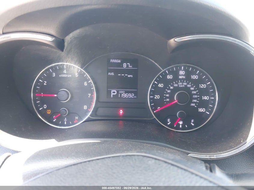 2016 Kia Forte VIN KNAFX4A66G5488851 IAAI salvage auction — LEFT FRONT, Salvage (California), sold $1,300 on 2026-07-13 (photo 7)
