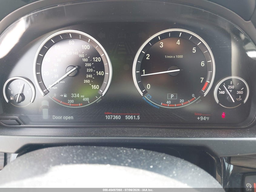 2016 BMW X5 VIN 5UXKR0C57G0P24069 IAAI salvage auction — RIGHT SIDE, Salvage (North Carolina), sold $4,650 on 2026-07-28 (photo 7)