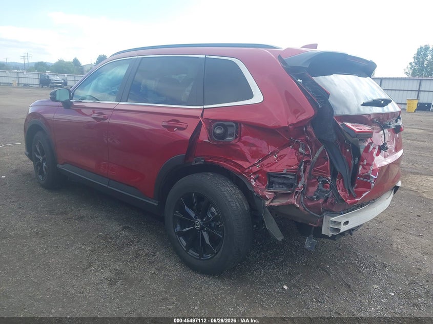 2024 Honda Cr-v VIN 7FARS6H83RE054958 IAAI salvage auction — REAR END, Salvage Title, sold $13,750 on 2026-07-28 (photo 3)
