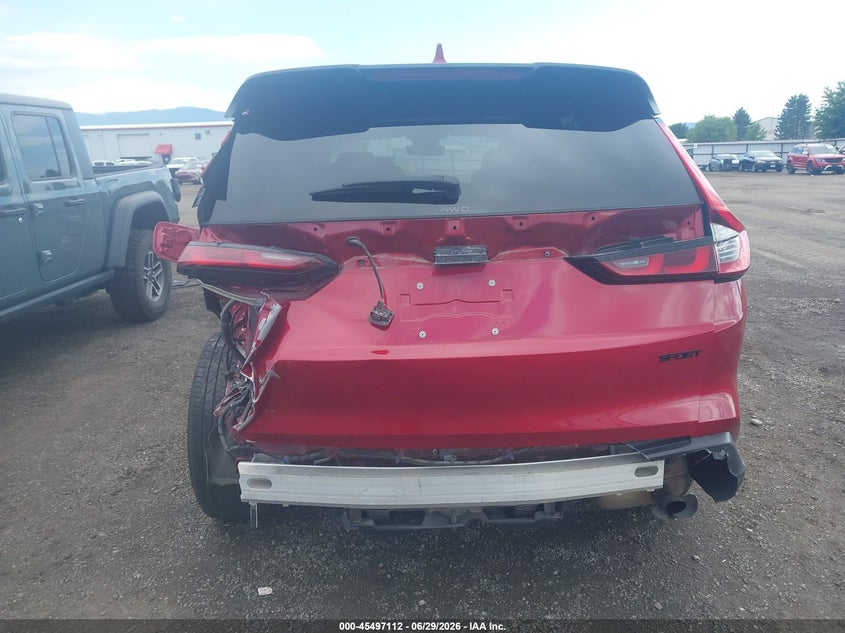 2024 Honda Cr-v VIN 7FARS6H83RE054958 IAAI salvage auction — REAR END, Salvage Title, sold $13,750 on 2026-07-28 (photo 6)