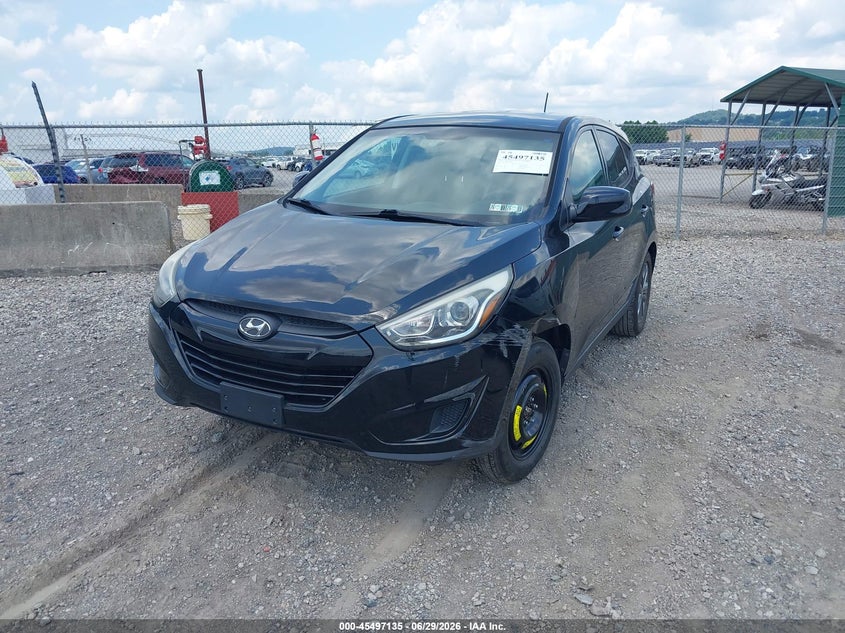 2015 Hyundai Tucson VIN KM8JTCAF9FU990272 IAAI salvage auction — LEFT FRONT, Salvage (Pennsylvania), sold $2,300 on 2026-07-21 (photo 2)