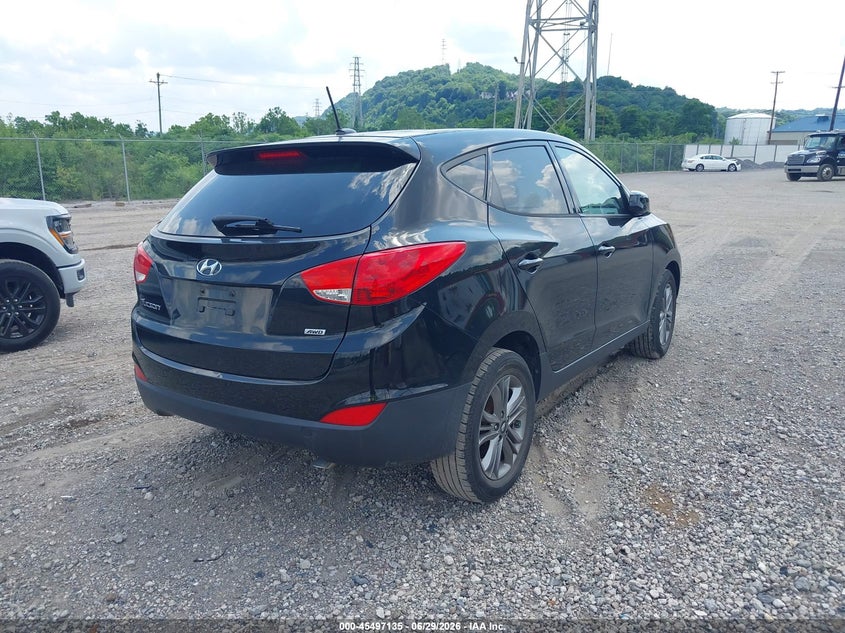 2015 Hyundai Tucson VIN KM8JTCAF9FU990272 IAAI salvage auction — LEFT FRONT, Salvage (Pennsylvania), sold $2,300 on 2026-07-21 (photo 4)