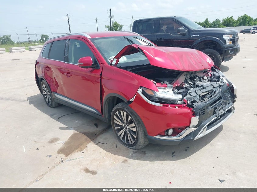2019 Mitsubishi Outlander VIN JA4AD3A38KZ034781 IAAI salvage auction — FRONT & REAR, Salvage Title, sold $925 on 2026-07-24 (photo 1)