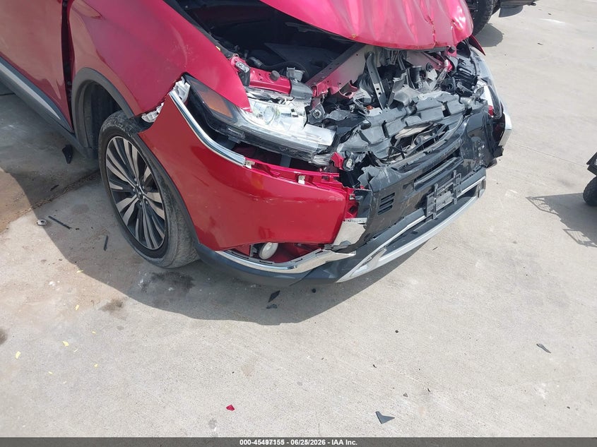 2019 Mitsubishi Outlander VIN JA4AD3A38KZ034781 IAAI salvage auction — FRONT & REAR, Salvage Title, sold $925 on 2026-07-24 (photo 6)