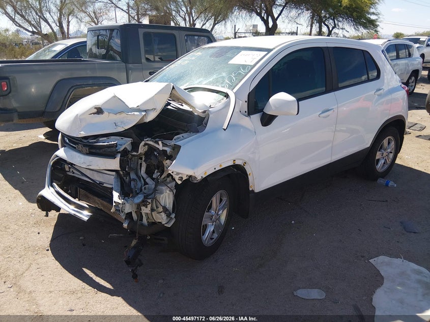 2020 Chevrolet Trax VIN KL7CJKSB6LB061296 IAAI salvage auction — FRONT END, Salvage (Arizona), sold $25 on 2026-07-30 (photo 2)