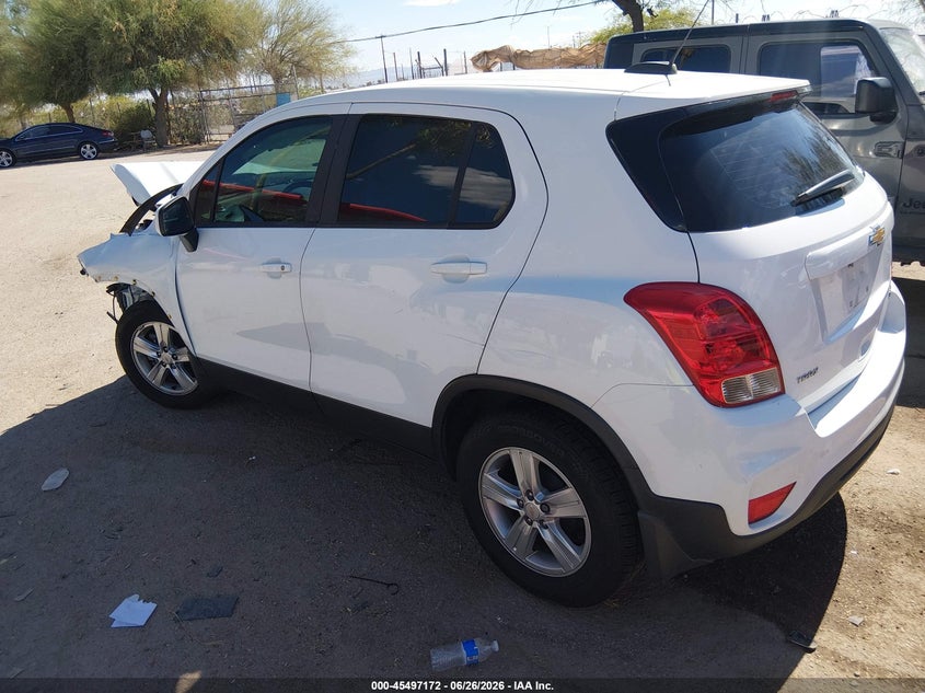 2020 Chevrolet Trax VIN KL7CJKSB6LB061296 IAAI salvage auction — FRONT END, Salvage (Arizona), sold $25 on 2026-07-30 (photo 3)