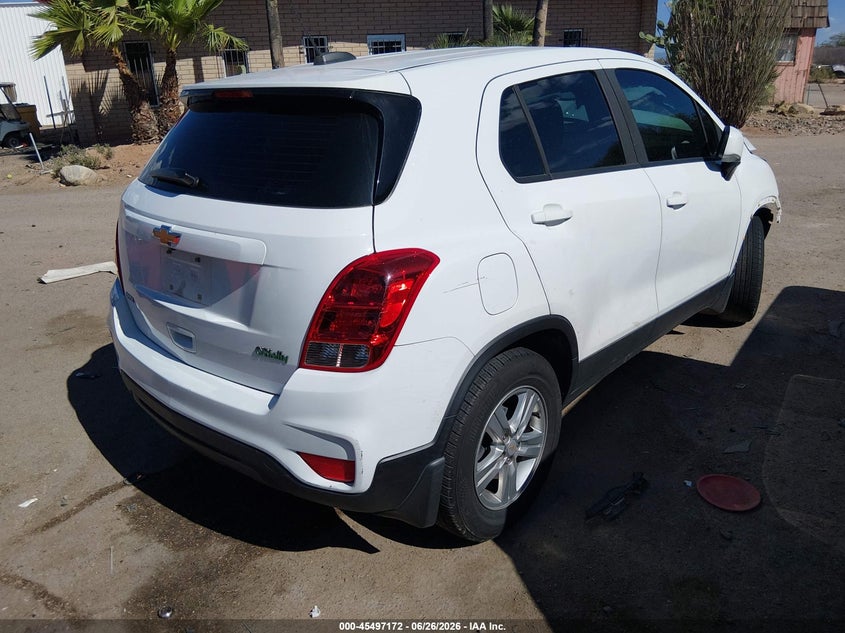 2020 Chevrolet Trax VIN KL7CJKSB6LB061296 IAAI salvage auction — FRONT END, Salvage (Arizona), sold $25 on 2026-07-30 (photo 4)