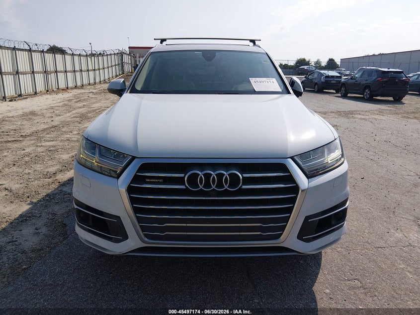 2017 Audi Q7 VIN WA1LAAF73HD048028 IAAI salvage auction — NORMAL WEAR, Clear (Georgia), sold $4,100 on 2026-07-09 (photo 6)