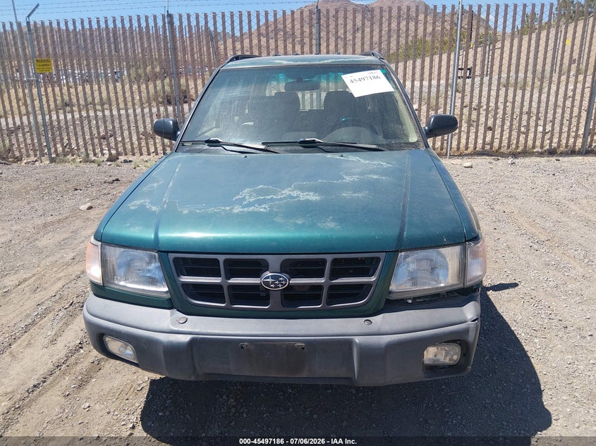 1998 Subaru Forester VIN JF1SF6359WH710922 IAAI salvage auction — NORMAL WEAR, Regular (Nevada), sold $25 on 2026-07-17 (photo 6)