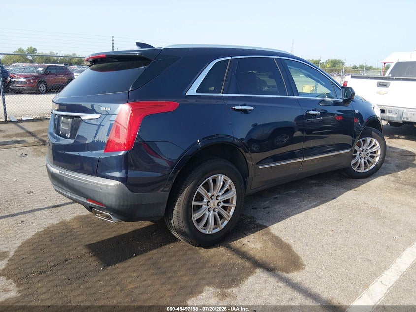 2017 Cadillac Xt5 VIN 1GYKNARS6HZ156310 IAAI salvage auction — LEFT FRONT, Wait Title, sold $1,800 on 2026-08-30 (photo 4)