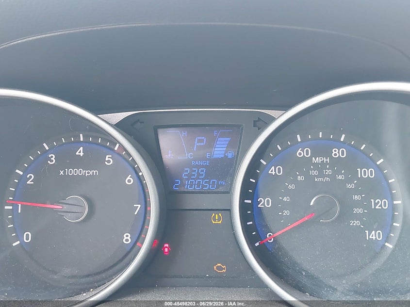 2015 Hyundai Tucson VIN KM8JUCAG8FU090971 IAAI salvage auction — NORMAL WEAR, Clear (Massachusetts), sold $950 on 2026-07-24 (photo 7)