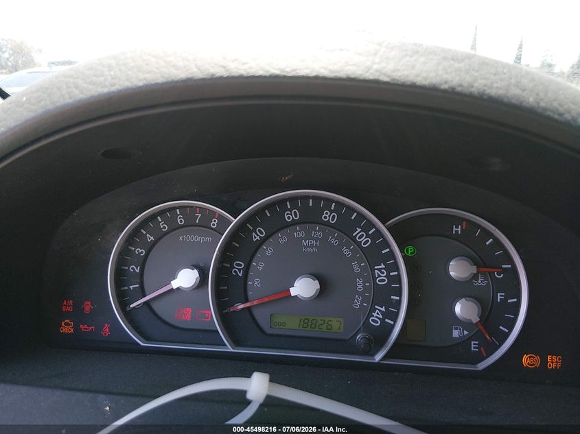 2008 Kia Sorento VIN KNDJC735985819812 IAAI salvage auction — SIDE, Salvage (California), sold $575 on 2026-07-16 (photo 7)