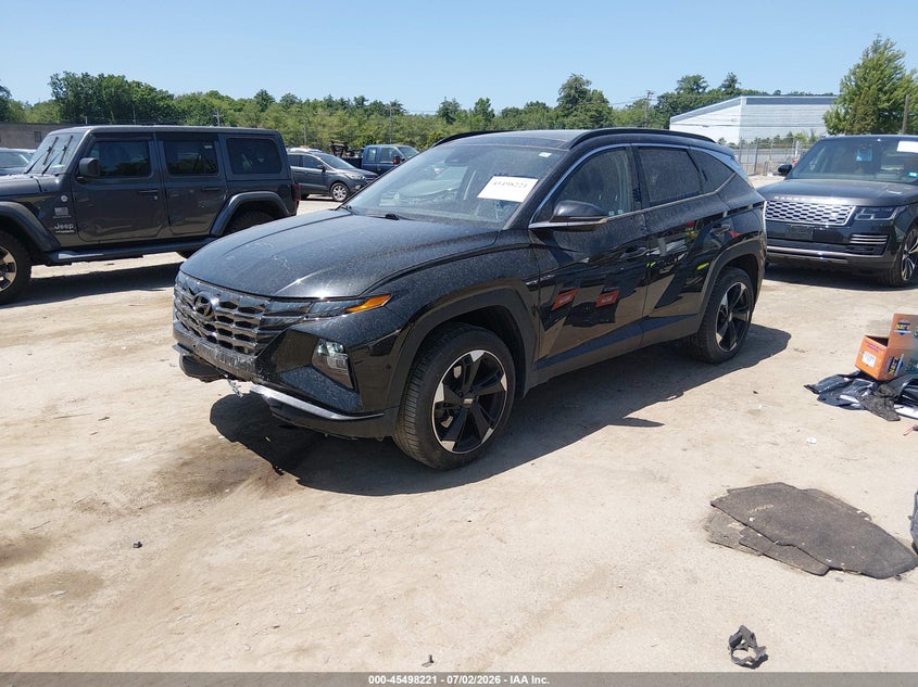 2022 Hyundai Tucson VIN 5NMJECAE4NH134549 IAAI salvage auction — FRONT END, Salvage (Massachusetts), sold $7,125 on 2026-09-02 (photo 2)