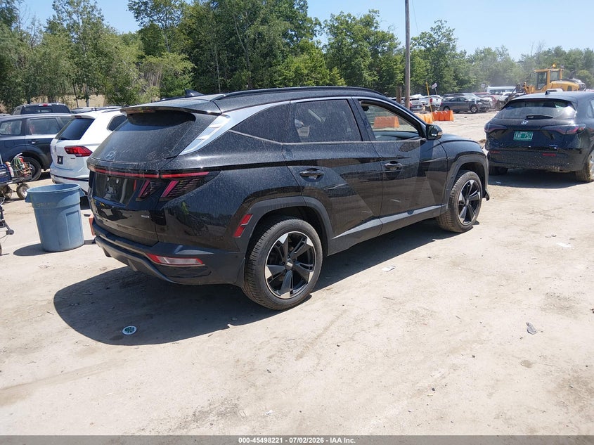 2022 Hyundai Tucson VIN 5NMJECAE4NH134549 IAAI salvage auction — FRONT END, Salvage (Massachusetts), sold $7,125 on 2026-09-02 (photo 4)