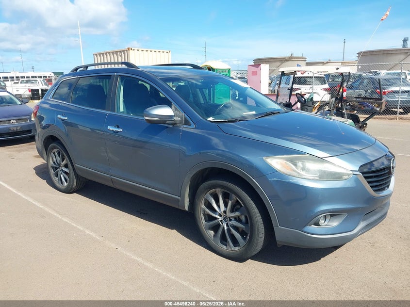 2014 Mazda Cx-9 VIN JM3TB2DV0E0435172 IAAI salvage auction — NORMAL WEAR, Clear (Hawaii), sold $775 on 2026-07-28 (photo 1)